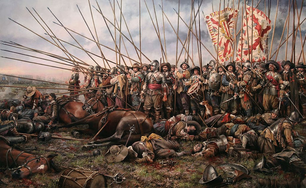 La batalla de Rocroi. Autor: Augusto Ferrer-Dalmau